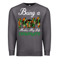 Being A Mom Makes My Life Complete For Dark Premium Sweatshirt | Teevron