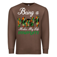 Chestnut Being A Mom Makes My Life Complete For dark Premium Sweatshirt - Bettercallsaul