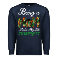 Navy Being A Mom Makes My Life Complete For dark Premium Sweatshirt - Bettercallsaul