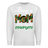 Oatmeal Heather Being A Mom Makes My Life Complete For dark Premium Sweatshirt - Bettercallsaul