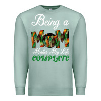 Seafoam Being A Mom Makes My Life Complete For dark Premium Sweatshirt - Bettercallsaul