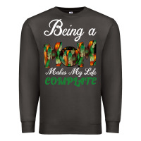 Smoke Being A Mom Makes My Life Complete For dark Premium Sweatshirt - Bettercallsaul