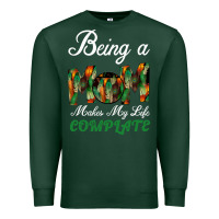 Sports Green Being A Mom Makes My Life Complete For dark Premium Sweatshirt - Bettercallsaul