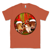 Copper Christmas Cow, Classic Tee - Jasminsmagicworld