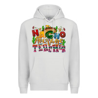 Dove Grey Nacho average Teacher Premium Hoodie - NancyCooperArtShop