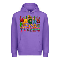 Purple Nacho average Teacher Premium Hoodie - NancyCooperArtShop