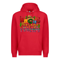 Red Nacho average Teacher Premium Hoodie - NancyCooperArtShop