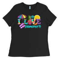 I Love Summer Ladies Tee | Teevron