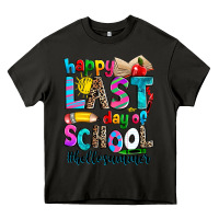Asphalt happy last day of school Heavy Core Tee - Zillion Design Studio