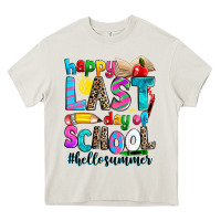 Cream happy last day of school Heavy Core Tee - Zillion Design Studio
