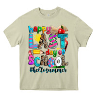 Mossy happy last day of school Heavy Core Tee - Zillion Design Studio