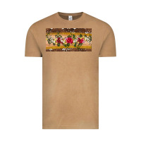 Vintage Camel western  leopardfloral licanse plate Vintage Tee - Artiststas