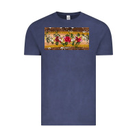 Vintage Denim western  leopardfloral licanse plate Vintage Tee - Artiststas