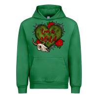 Emerald love is wild with bullskull olivia Urban Hoodie - OliviaCreatesArt