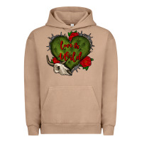 Love Is Wild With Bullskull Olivia Urban Hoodie | Teevron