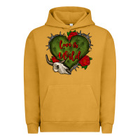 Pigment Peanut Butter love is wild with bullskull olivia Urban Hoodie - OliviaCreatesArt
