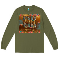Army Green kinda classy kinda hood Long Sleeve Tee - JahusDesignShop