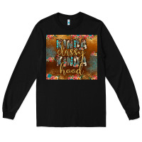 Black kinda classy kinda hood Long Sleeve Tee - JahusDesignShop