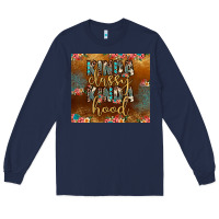 Navy kinda classy kinda hood Long Sleeve Tee - JahusDesignShop