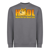 Storm hodl hold on for dear life dogecoin Heavyweight Sweatshirt - Jasminsmagicworld