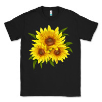 Black maximillian perennial sunflower Classic Tee - LillyAllenDesigns