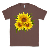 Chestnut maximillian perennial sunflower Classic Tee - LillyAllenDesigns