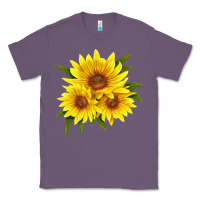 Lavender maximillian perennial sunflower Classic Tee - LillyAllenDesigns