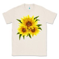 Natural maximillian perennial sunflower Classic Tee - LillyAllenDesigns