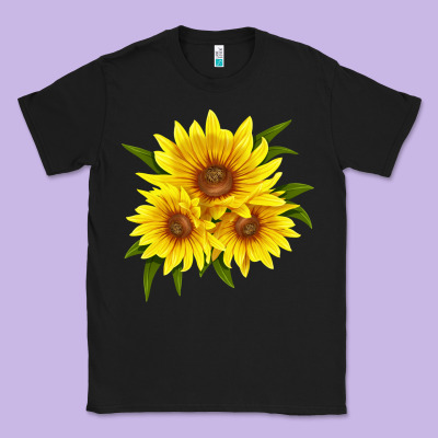 Maximillian Perennial Sunflower Classic Tee Designed By Lillyallendesigns