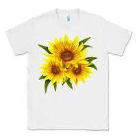 White maximillian perennial sunflower Classic Tee - LillyAllenDesigns