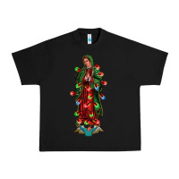 Black our lady of Guadalupe Christmas Urban Heavy Tee - Jasminsmagicworld