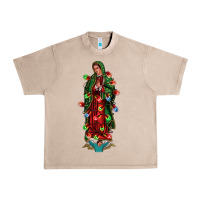French Oak our lady of Guadalupe Christmas Urban Heavy Tee - Jasminsmagicworld