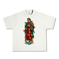 Pistachio our lady of Guadalupe Christmas Urban Heavy Tee - Jasminsmagicworld