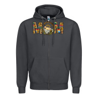 Smoke Western Mom With Baby Jesus Zipper Hoodie - BundleAndBundleShop