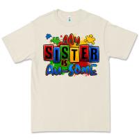 Bone my sister is ausome autism Premium Tee - Zillion Design Studio
