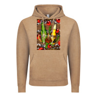 Vintage Coffee beer bottles with wheat and barley Vintage Hoodie - AdoDesignShop