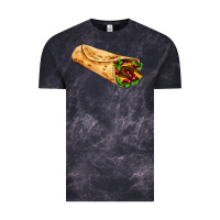 Cloud Black burrito Vintage Tee - AdoDesignShop