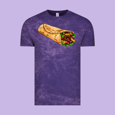 Burrito Vintage Tee Designed By Adodesignshop