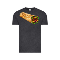 Vintage Black burrito Vintage Tee - AdoDesignShop