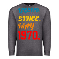 Charcoal Heather Legend Since May 1970 Premium Sweatshirt - Bettercallsaul