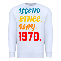 White Legend Since May 1970 Premium Sweatshirt - Bettercallsaul