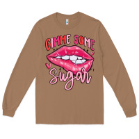 Toasted Coconut gimme some sugar Long Sleeve Tee - MaliasSmallBusiness