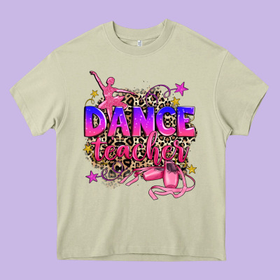 Dance Teacher Heavy Core Tee Designed By Zillion Design Studio