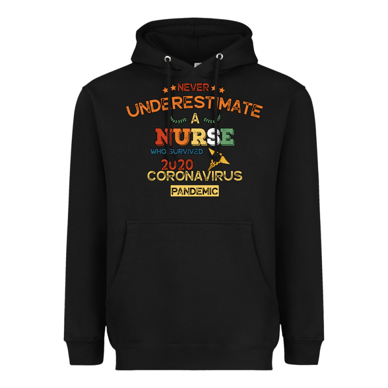 Never Underestimate A Nurse Heavyweight Hoodie by Bettercallsaul | Teevron