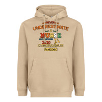 Mushroom Never Underestimate A Nurse Heavyweight Hoodie - Bettercallsaul