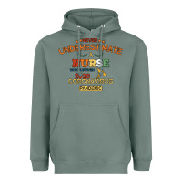 Sage Never Underestimate A Nurse Heavyweight Hoodie - Bettercallsaul