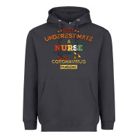 Smoke Never Underestimate A Nurse Heavyweight Hoodie - Bettercallsaul