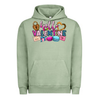 Pigment Oil Green hello valentine Urban Hoodie - OliviaCreatesArt