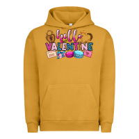 Pigment Peanut Butter hello valentine Urban Hoodie - OliviaCreatesArt