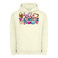 Pigment Pistachio hello valentine Urban Hoodie - OliviaCreatesArt